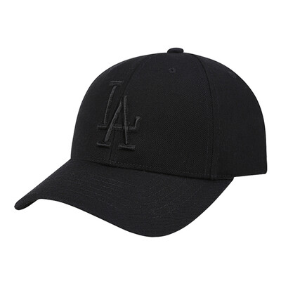 

MLB beauty baseball hat men&women couple baseball cap Korean LA Dodge curved hard top sports leisure cap 32CPIR black black standard LA adjustable 55cm-59cm