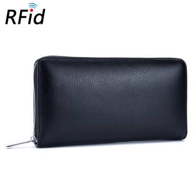 

Tailored Fashion Women RFID Leather Wallet Zipper Coin Purse Card Holder Handbags Pockets