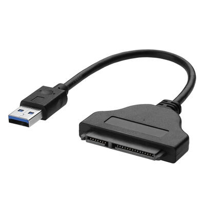 

USB 30 to SATA 3 Adapter Cable 6Gbps Support 25 Inch SSD Hard Disk Drive