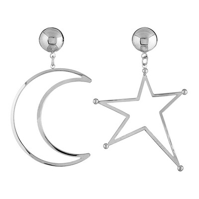 

fashion girls earrings jewellery irregular stars moon design jewellery trend gift