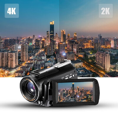 

Andoer AC3 4K UHD 24MP Digital Video Camera Camcorder DV Recorder 30X Zoom WiFi Connection IR Night Vision 31 Inch IPS LCD Touchs