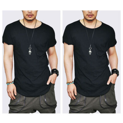 

Summer Mens Slim Fit O Neck Casual Tee Shirts Muscle Tops Blouse Fashion Outfits