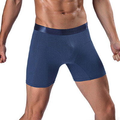 

Tailored Fashion Mens Sports Long Running Wear Leg Multi-function Boxer Briefs