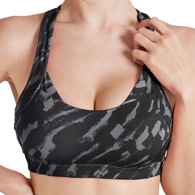 

1PCS Women Sexy Lingerie Push-up Plus Size Underwear Camouflage Printed Beauty Back No Rims Full Cup Bra