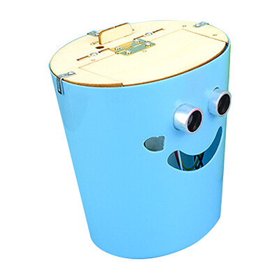 

Siaonvr Educational DIY Intelligent Sensor Trash Can DIY Electric Toys For Children