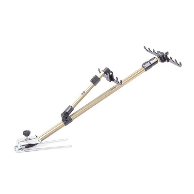 

Multi-functional Aluminum Alloy Fishing Rod Holder Adjustable Retractable Fish Pole Stand Bracket Fishing Accessory