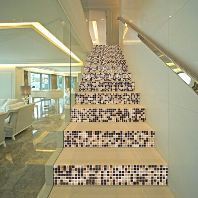 

〖Follure〗DIY Steps Sticker Removable Stair Sticker Home Decor Ceramic Tiles Patterns