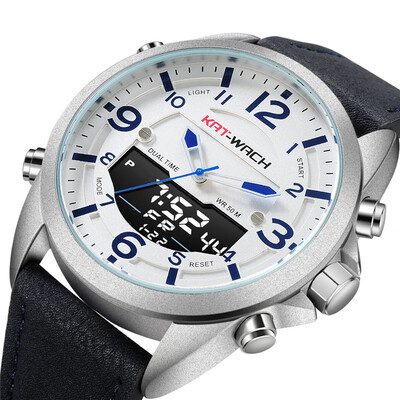 

KAT-WACH Mens Multifunction Electronic Watch Outdoor Sports Mountaineering Waterproof Watch Luminous Quartz Watch