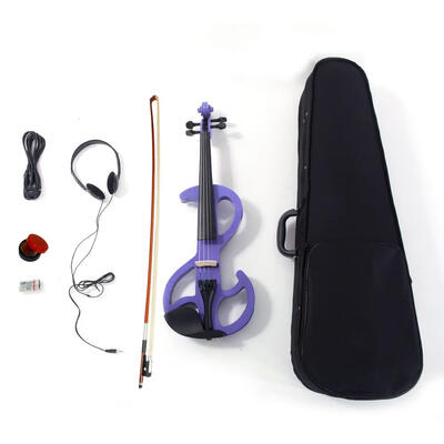 

Ktaxon Purple 8 Pattern Electroacoustic Violin - Full Size Case Bow Rosin