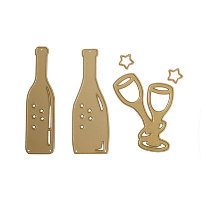

Beer Bottle DIY Handmade Craft Stencils Decor Tool Set Cutting Die