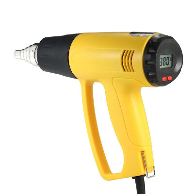 

High Quality LCD Digital Temperature-controlled Electric Hot Air Gun Heat Gun Tool Set with 4pcs Nozzles 2000W AC220V