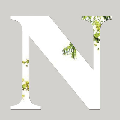 

〖Follure〗Mirror Wall Sticker 26 Letters DIY Art Mural Home Decor Acrylic Decals Silver A