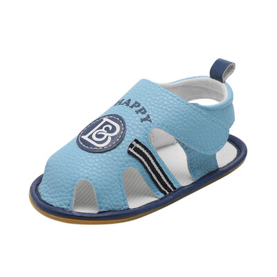 

Infant Baby Boys Kids Roman Crib Shoes Soft Sole Anti-slip Letter Sandals Shoes