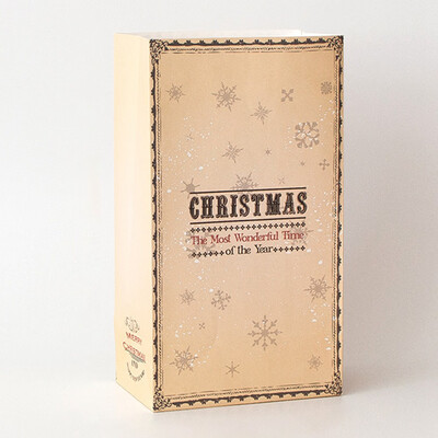 

New Kraft Paper Bag Merry Christmas Gift Bags Party Favour Wedding Packaging Gift Bags Wrapping Supplies 159X97X27Cm