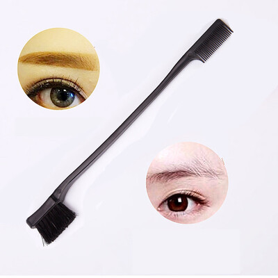 

Gobestart New Double-ended Brow Brush Hair Cut Style Magic Blade Comb Haircut Tool