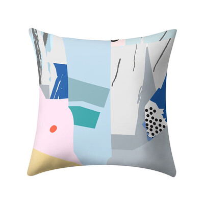 

Toponeto Print Pillow Case Polyester Sofa Car Cushion Cover Home Decor 45 X 45cm