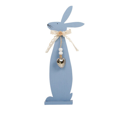 

Easter Wooden Rabbit Toy Gift Ornament Crafts Nordic Home Office Decoration