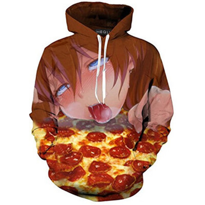 

Herqw61 Unisex Ahegao Anime Girls 3D Hoodie Sweatpants Funny Pullovers Zipper Sweatshirt Tracksuit And Pants