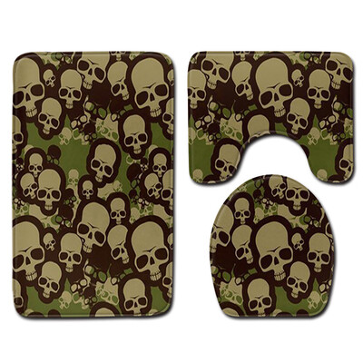 

〖Follure〗3pcs Non-Slip Bath Mat Bathroom Kitchen Carpet Doormats Decor