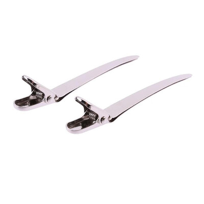 

12pcsSet Metal Hair Section Clamps Clip Cutting Salon Hair Styling Hairpin