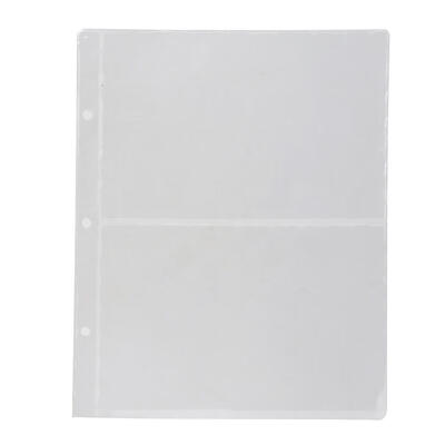 

10pcs Pages 3 Holes Paper Money Album Currency Banknote Collection Book