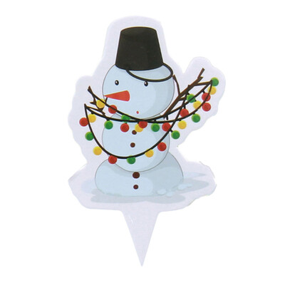 

Gobestart Merry Christmas Decor Flag Birthday Cake Gift Home Children Kids Santa Snowman