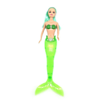 

Waterproof LED Light Flash Swimming Mermaid Princess Doll Bath Spa Pool Toy Gift Rewards for Girls Baby