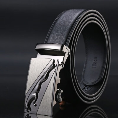 

New Arrival Genuine Leather Belts For Men Automatic Male Belts high quality automatic buckle belts silver gold