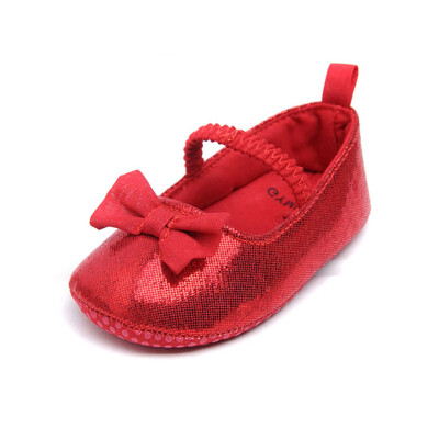 

Fashion Baby Girl Breathable Anti-Slip Princess Shoes With Bowknot Casual Toddler Soft Soled First Walkers Baby Shoes 2019 New