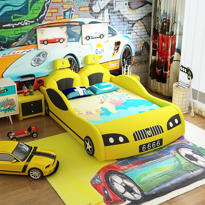 

Car bed bedside table is durable safety fence smooth lines avoid bumping