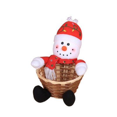 

Christmas Decoration Candy Basket Christmas Child Candy Basket Small Penguin Home Garden Festive Party Supplies