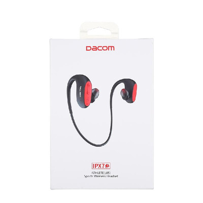 

Dacom L05 Bluetooth Headphone Bluetooth 41 Wireless Sports Earphone IPX7 Waterproof Sweatproof Stereo with Mic for Android IOS Bl