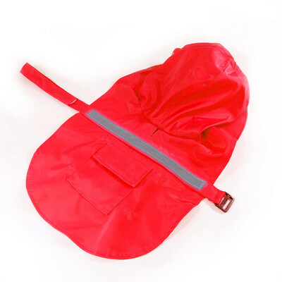 

Gobestart Dog Raincoat Waterproof Cloak All-Inclusive Pet Hooded Raincoat