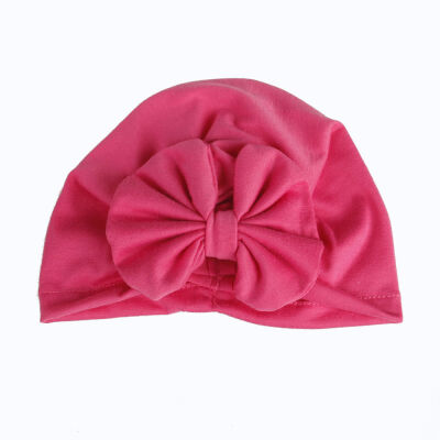 

New Kids Knot Solid 8 Colors Hat For Baby Turban Pom Beanie Cap Yoga Hats Bobble