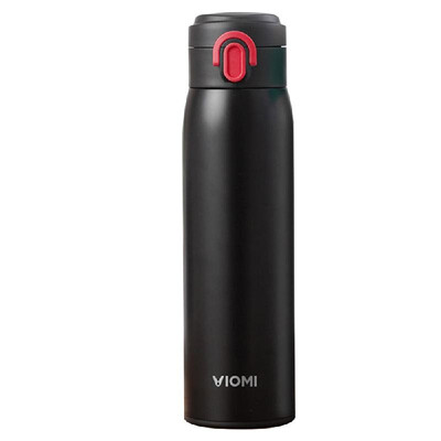 

Original Xiaomi Mijia VIOMI Stainless Steel Vacuum 24 Hours Flask Water Smart Bottle Thermos Single Hand ON 300ML