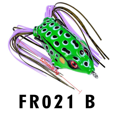 

VISSEN 52cm 85g Pencil Frog Soft Fishing Lure Plastic Fake Bait Double Hide Hook Wobbler Mini Freshwater Sea Baits