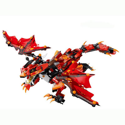 

24G 485pcs Remote Control Assembly Dinosaur Building Block Kids Toys Gifts