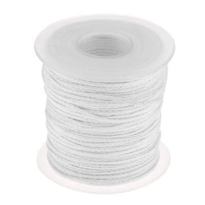 

Greensen 61m Environmental Spool of Cotton Braid Candle Wick Core for DIY Oil Lamps