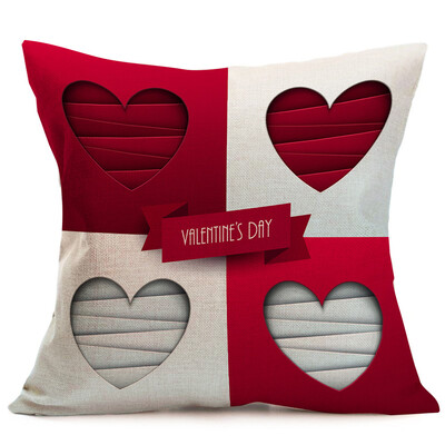 

Siaonvr Valentines Day Fashion Throw Pillow Cases Cafe Sofa Cushion Cover Home Decor B