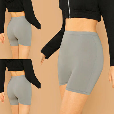 

Women High Waist Yoga Shorts Pocket Gym Cycling Biker Hot Pants Sport Leggings