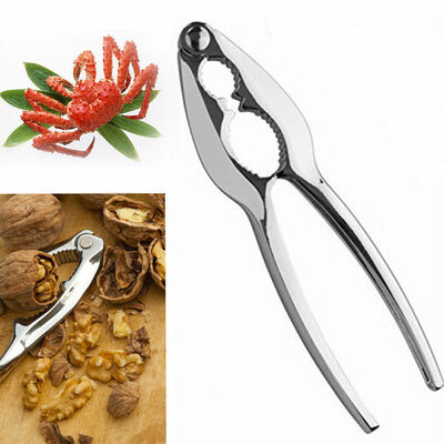 

Quick Walnut Cracker Nutcracker Sheller Zinc Alloy Nuts Opener Kitchen Tool