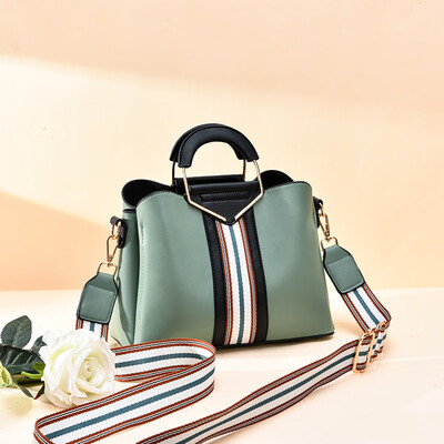 

2019 summer Europe&America big bag fashion casual PU leather handbag simple handbag diagonal bag handbag