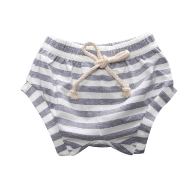 

Toddler Kids Newborn Baby Girls Boys Print Baby Striped Bread Short Pants