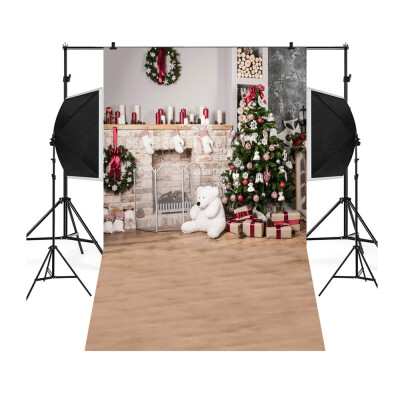 

Toponeto Backdrops Tree Vinyl 3x5FT Fireplace Background Photography Studio