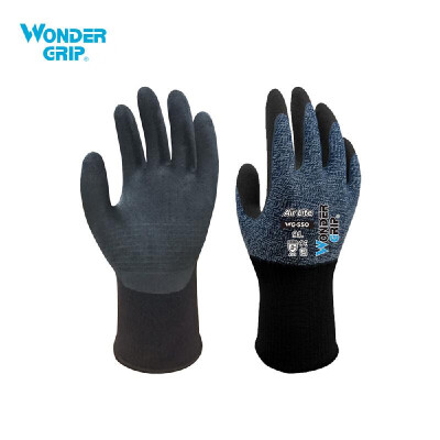 

Wonder Grip Abrasion-proof Gardening Gloves 15-Gauge Nylon Liner & Nitrile Coating Universal Work Gloves