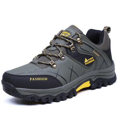 

Cross-border large size outdoor hiking shoes mens low-slip non-slip waterproof walking shoes wear-resistant sneakers sports casual mens shoes