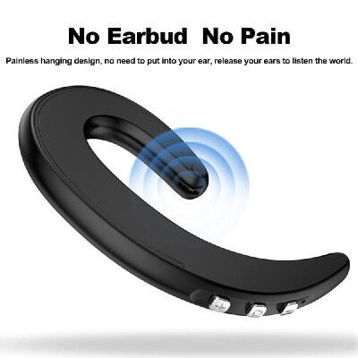 

E8 Bluetooth Headphones V41 Sports Painless Hanging Headset Earhook Design Earphone Hands-free w Microphone Storage Bag