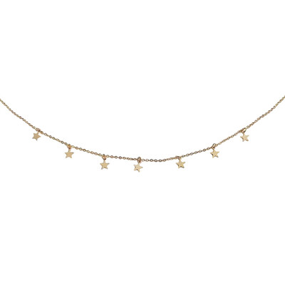 

Fashion Women Stars Pendant Alloy Clavicle Chain Choker Necklace Jewelry Gift