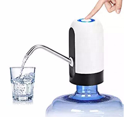 

Intelligent wireless portable press electrical mini water bottle pump
