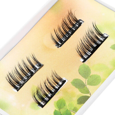 

〖Follure〗Ultra-thin 02mm Magnetic Eye Lashes 3D Reusable False Magnet Eyelashes